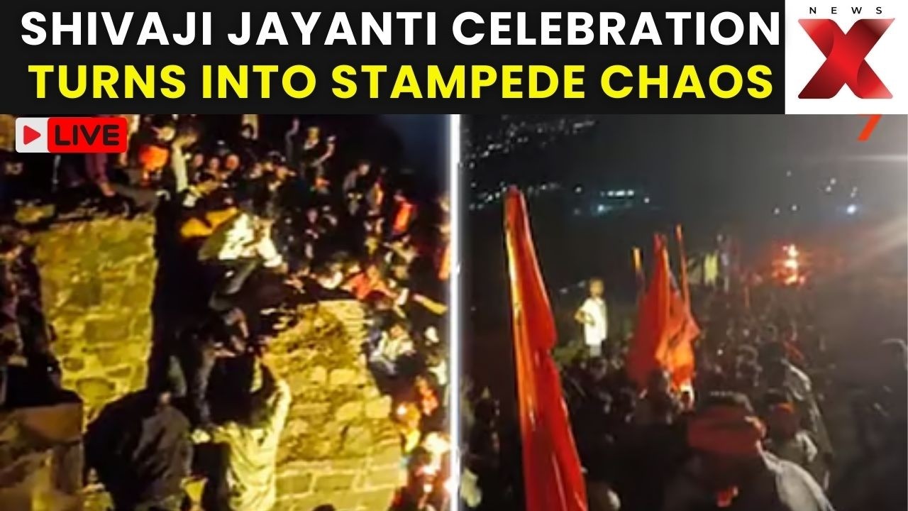 Pune Shivaji Jayanti Stampede LIVE: Panic Grips Massive Crowd During 2026 Event Scene Now! | NewsX