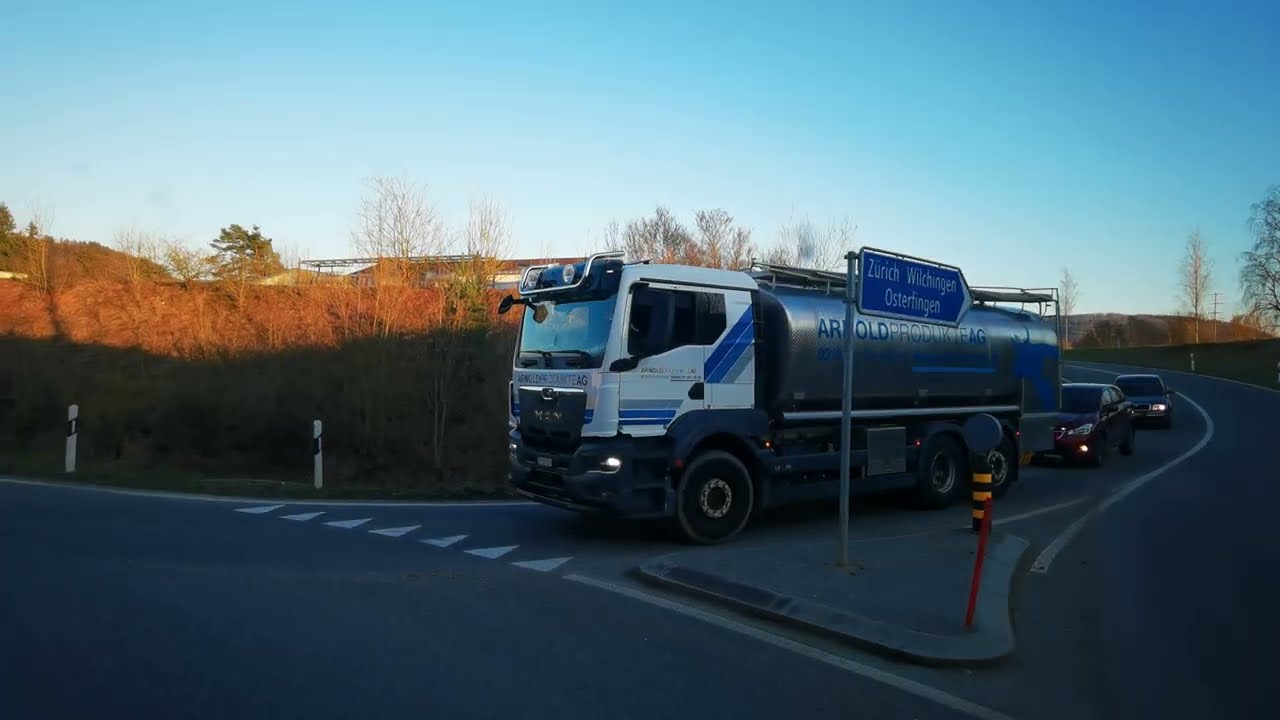 Mercedes Actros POV 4K 🚛 - Spiez nach Beringen 🇨🇭 #8