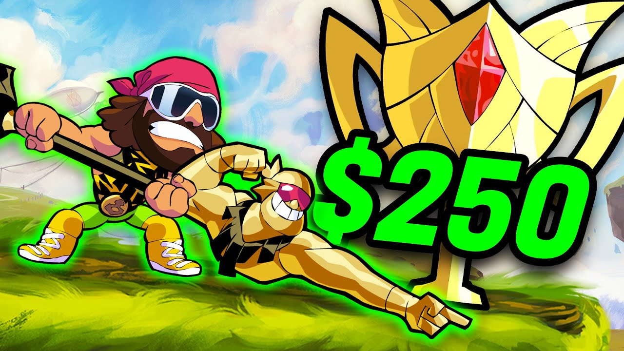I  Entered a $250 Brawlhalla Tournamet w/Monihalla