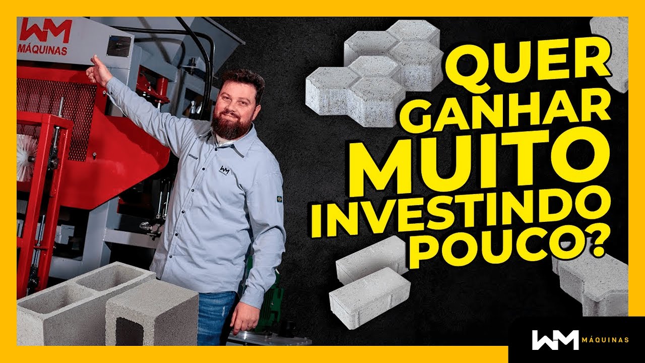 5 PASSOS PARA INICIAR UMA F&Aacute;BRICA DE BLOCOS DE CONCRETO!!🧱🔥 QUANTO PRECISO INVESTIR PRA FICAR RICO??