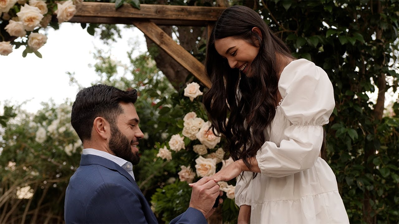 KELVY + GABRIELLA PROPOSAL AT THE GROVE, LAS VEGAS, NEVADA.