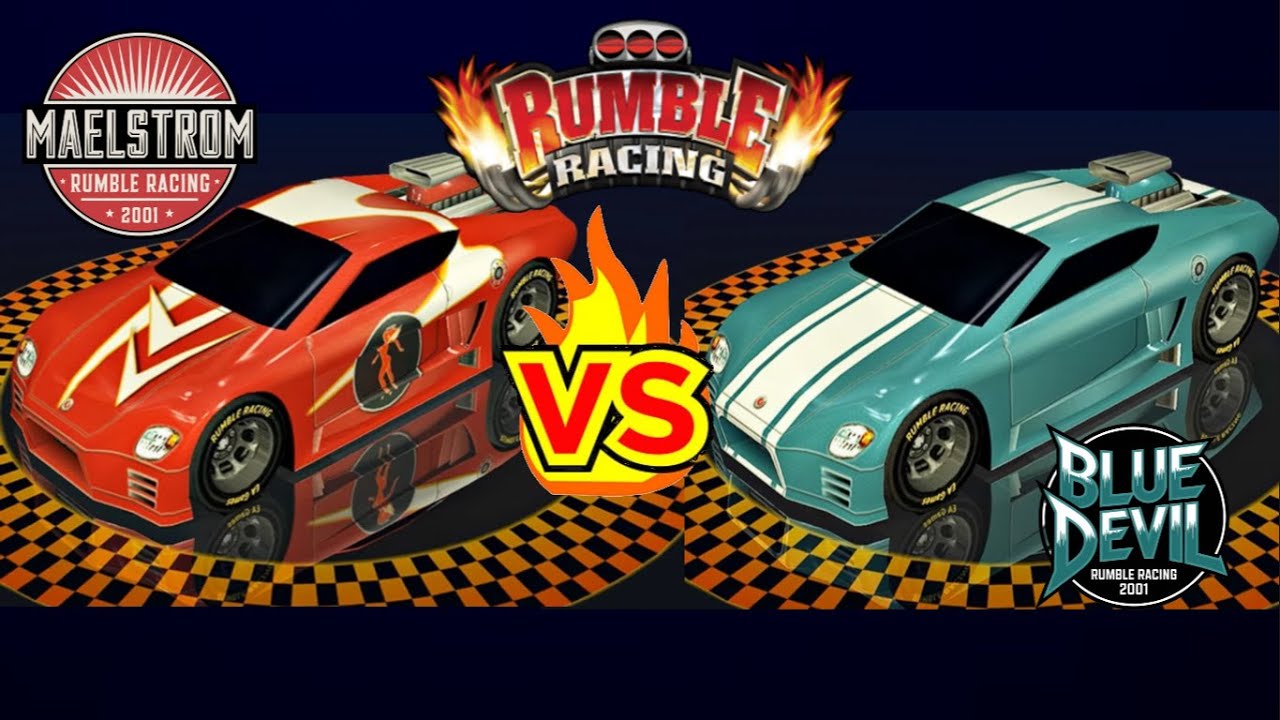 Rumble Racing Maelstrom vs blue devil