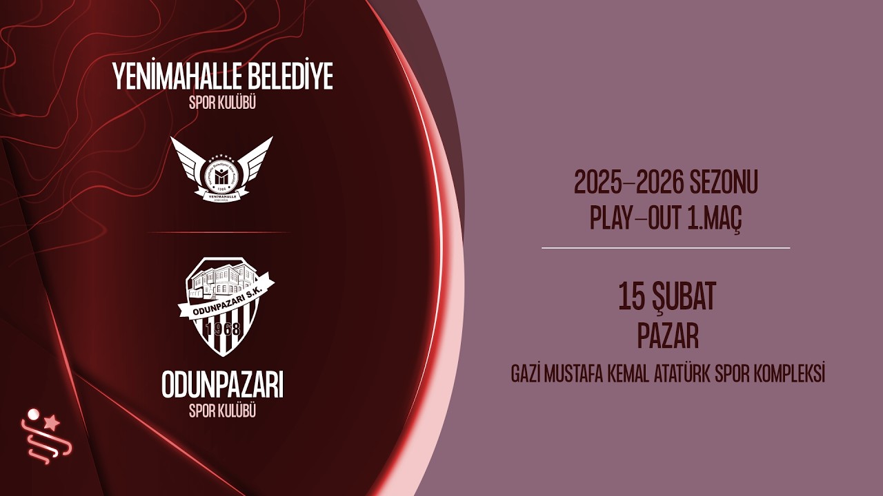 YENİMAHALLE BLD. SK - ODUNPAZARI BLD. SK | HENTBOL KADINLAR SÜPER LİGİ PLAY-OUT 1.MAÇ