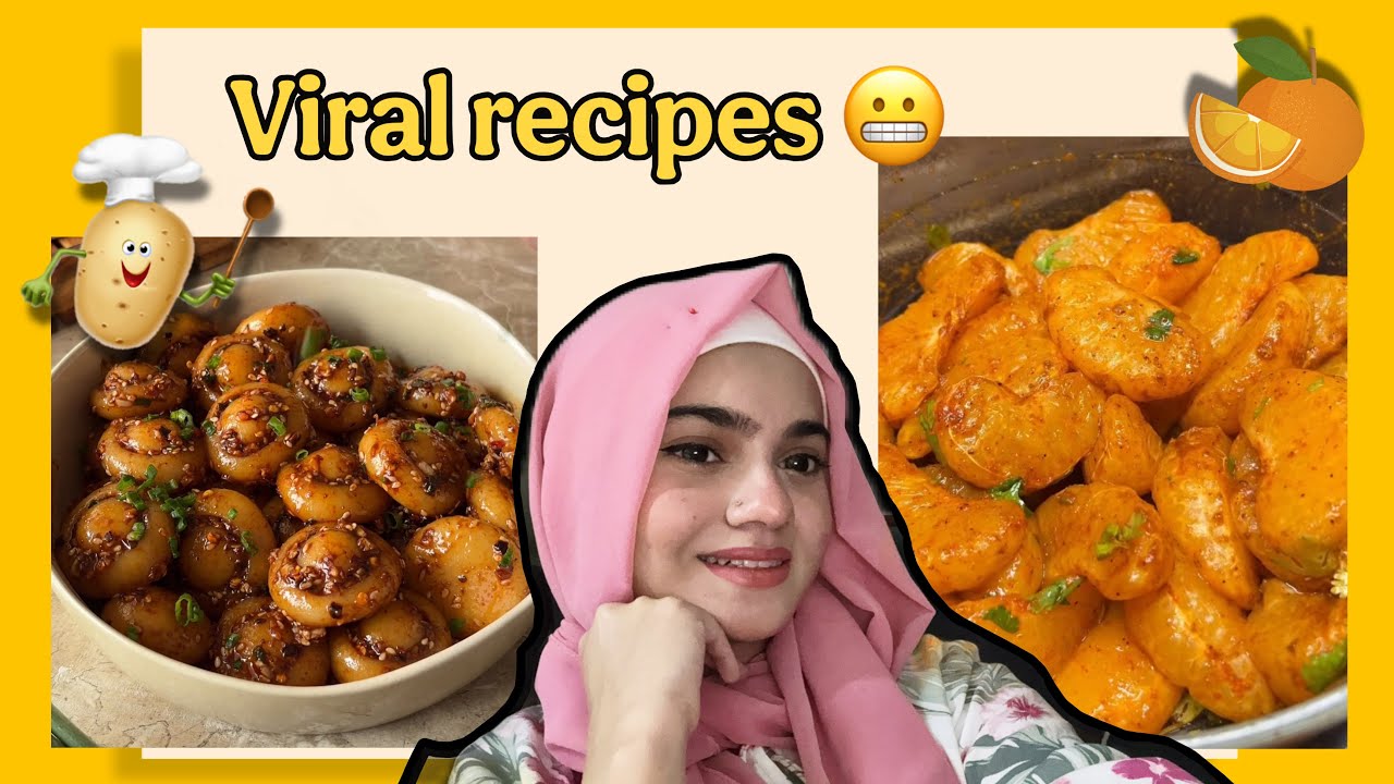 Tried viral instagram recipes 😁| which one do you like the most?| Korean 🥔 or Masala 🍊 …