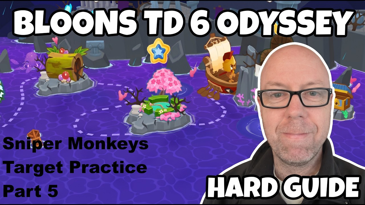 Bloons TD6 Odyssey - Sniper Monkeys Target Practice - Firing Range - Part 5