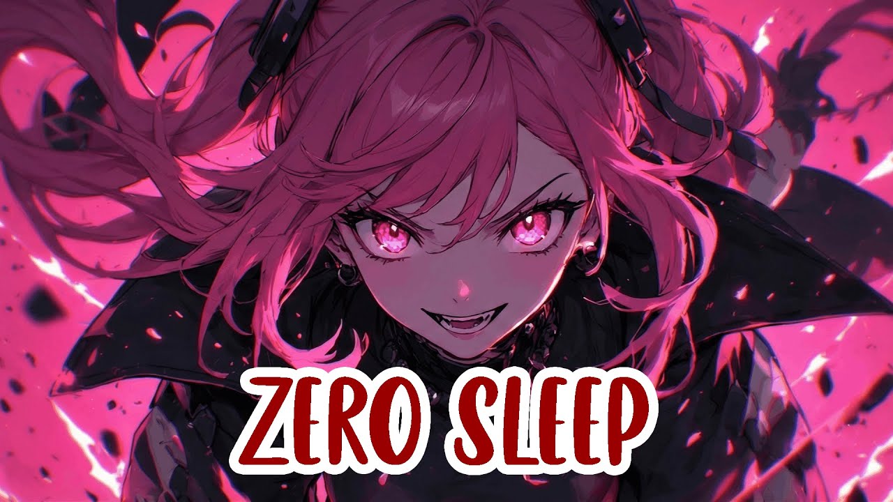 Nightcore –  Zero Sleep 💥 (Rock Version) (Lyrics)