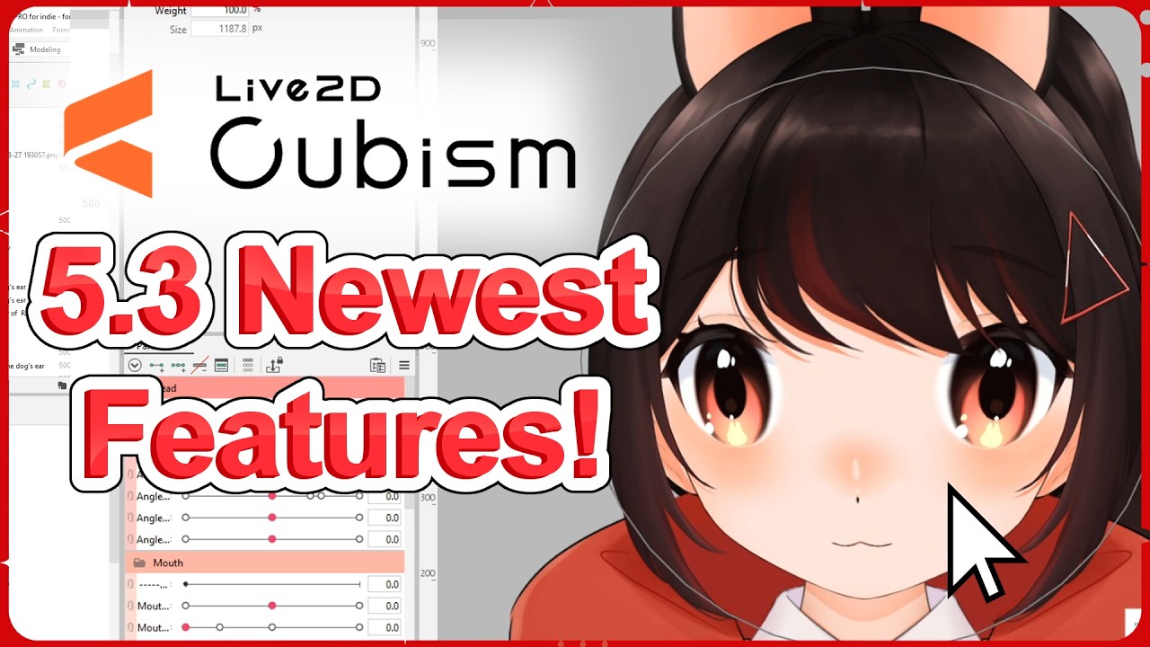 No More Clipping Chaos! | Live2D Cubism 5.3 Newest Features