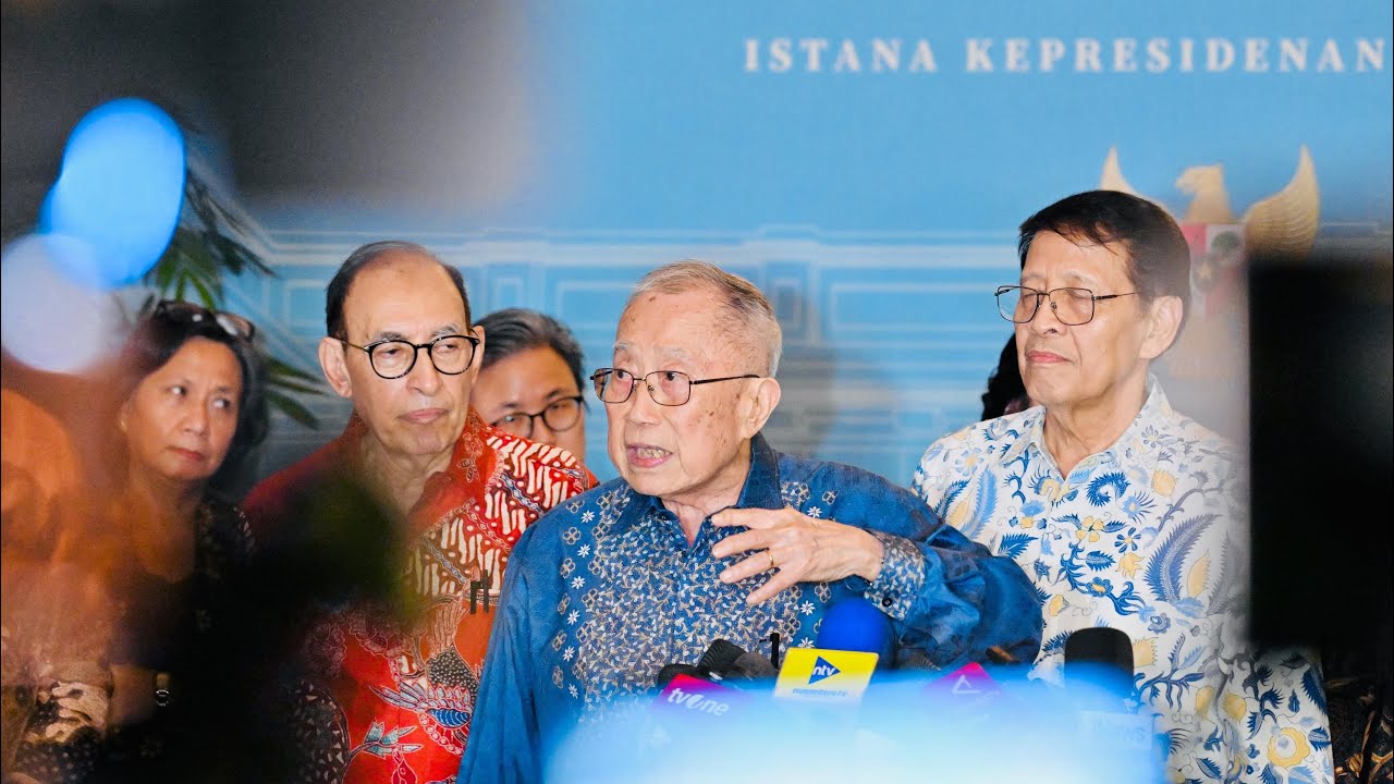 Keterangan Pers Hassan Wirajuda, Alwi Shihab, dan Jusuf Wanandi, Jakarta, 4 Februari 2026