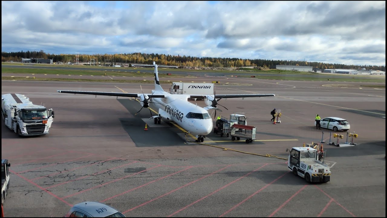 TRIP REPORT | Finnair | ATR 72-500 | Tallinn - Helsinki