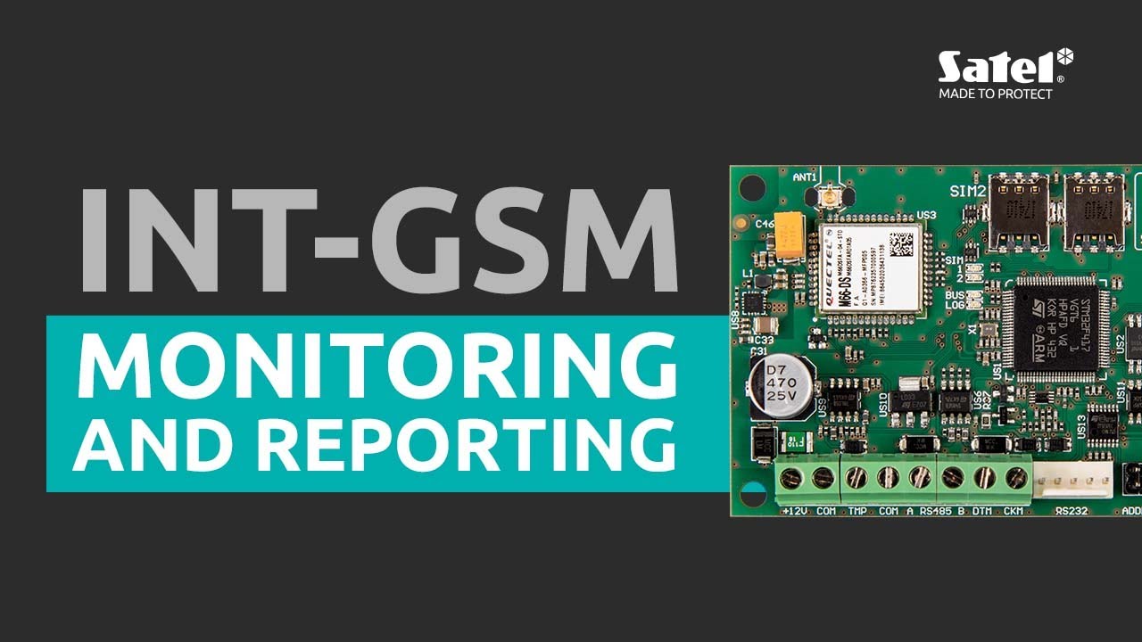 Communication module INT-GSM | SATEL