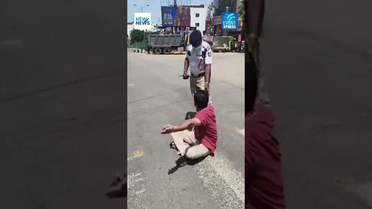Pregnant Wife Trapped In Traffic: Man Blocks VIP Convoy!