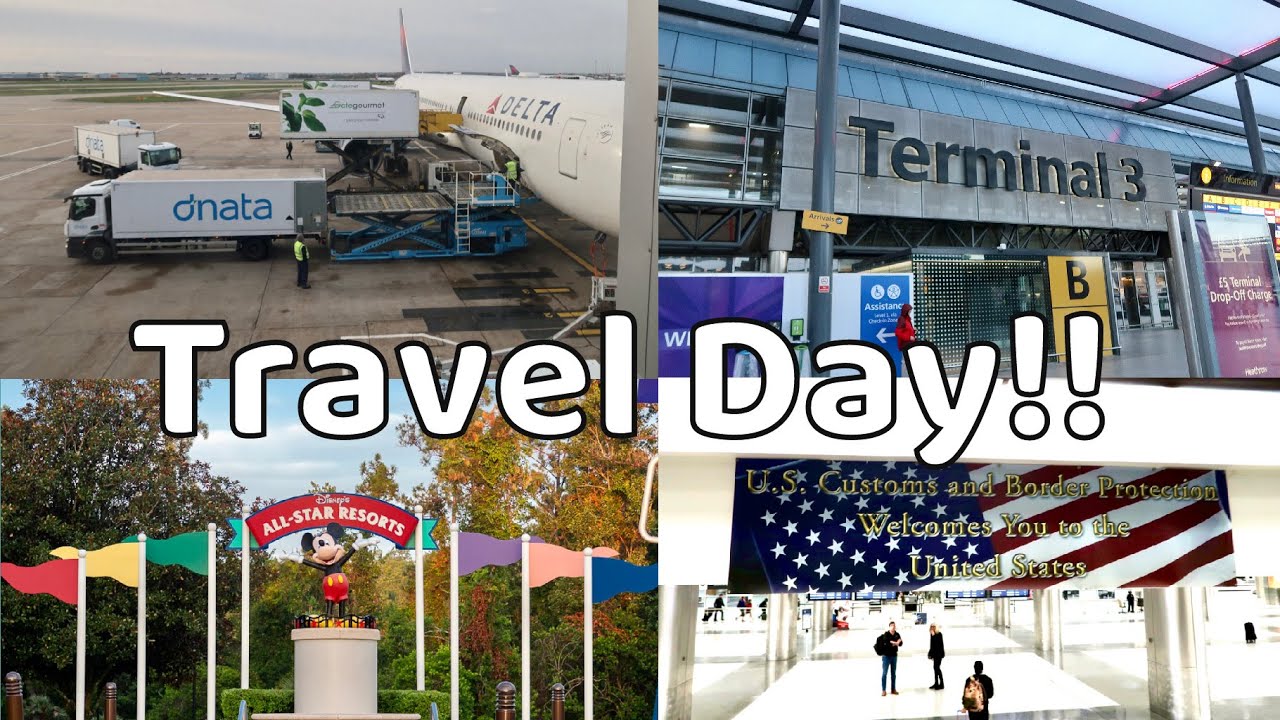 ✈️ Orlando Travel Day! | LHR–ATL–MCO | Delta Airlines | Florida NY 2024 | Lauryn Rachel