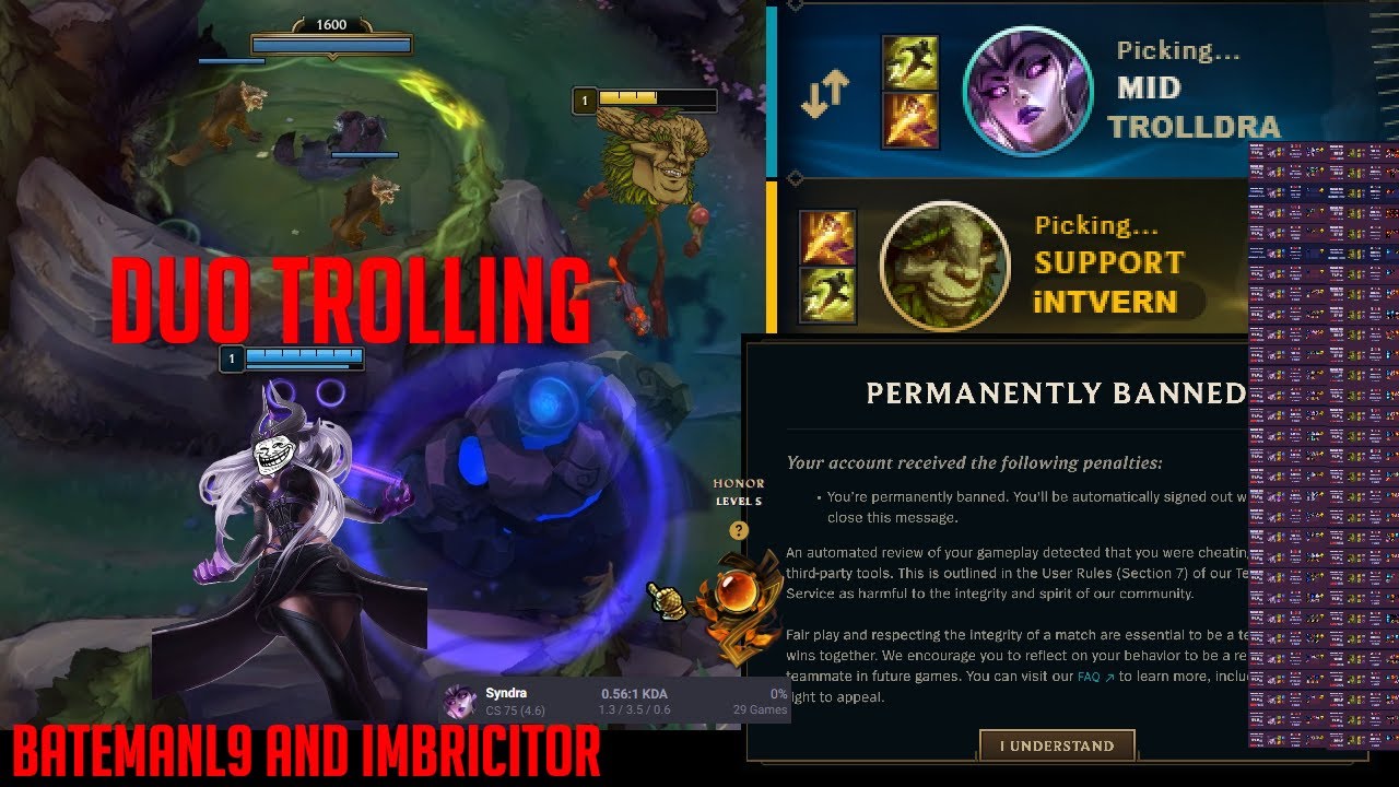 iNTVERN & TROLLDA iS THE META | OLD PATCH TROLLiNG DUO @imbricitor