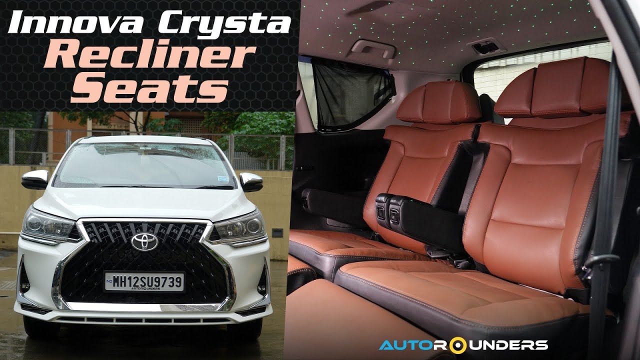 Innova Crysta with Recliner Seats |📍Autorounders