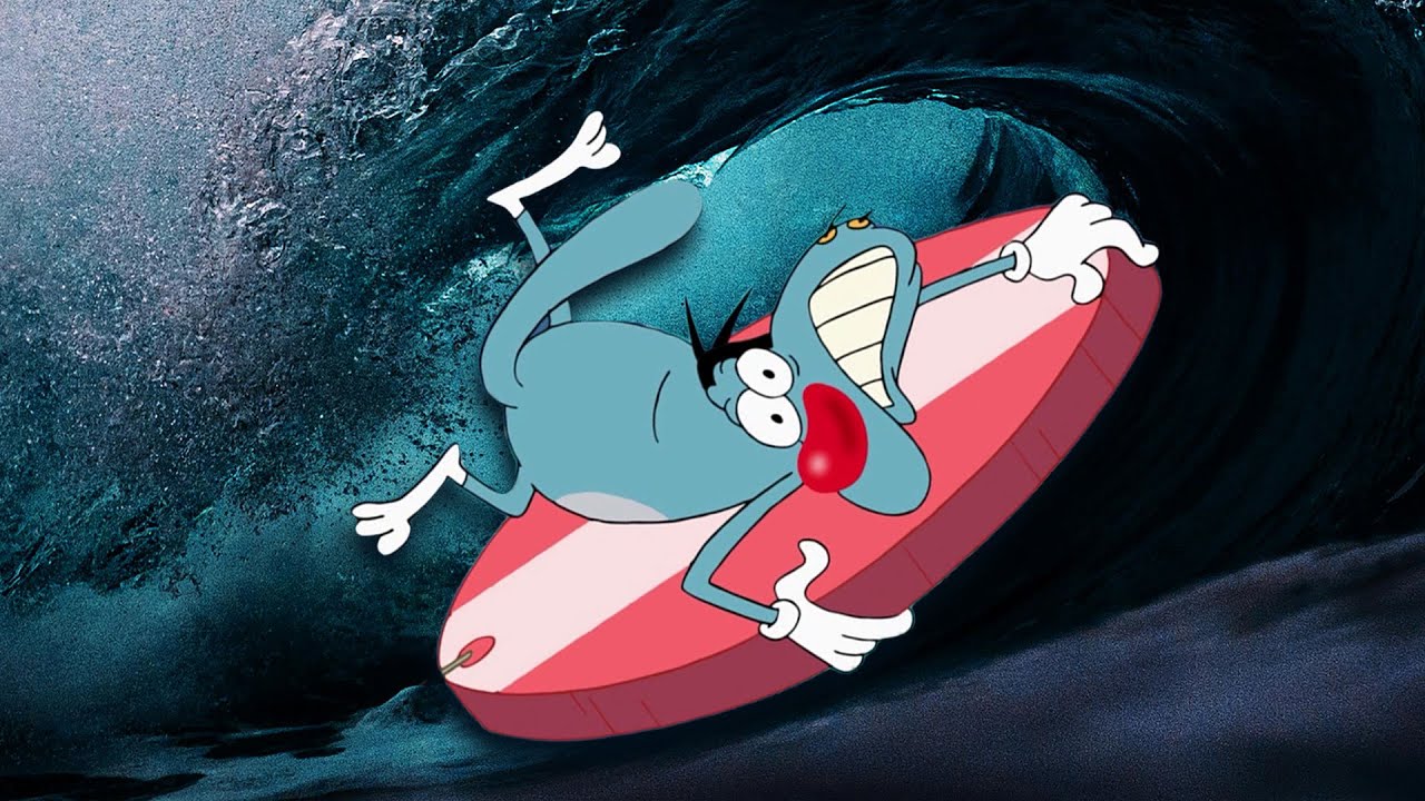 Oggy und die Kakerlaken | Surftag | Volledige aflevering in HD