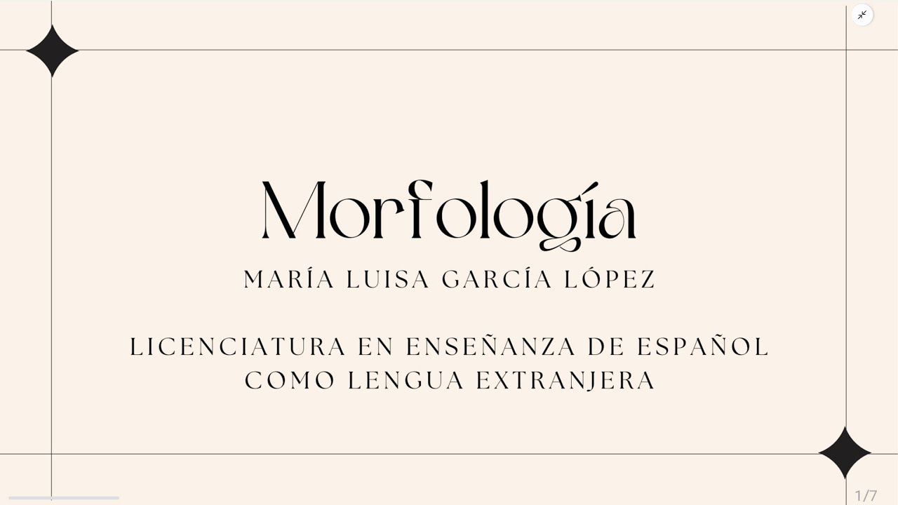 Morfología 