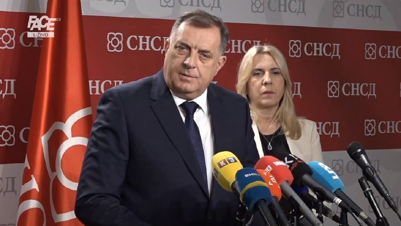Dodik ZAPJENIO zbog O'Briena: Gdje piše da se RS ne može otcijepiti? Nemojte me čikati!
