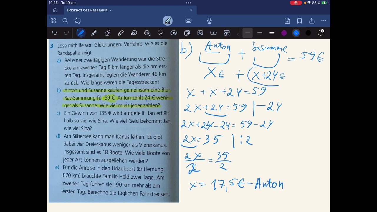 Mittelschule Formel 8 S 72 Aufgabe 3 Mathe Bayern