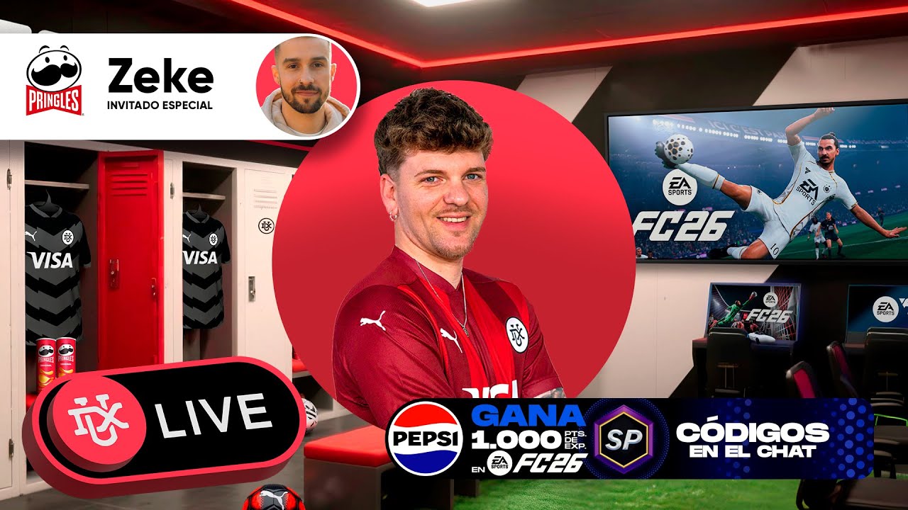 Regalamos c&oacute;digos de Pepsi x FC26! | Nuevo pase de temporada, nueva promo y m&aacute;s! | DUX LIVE