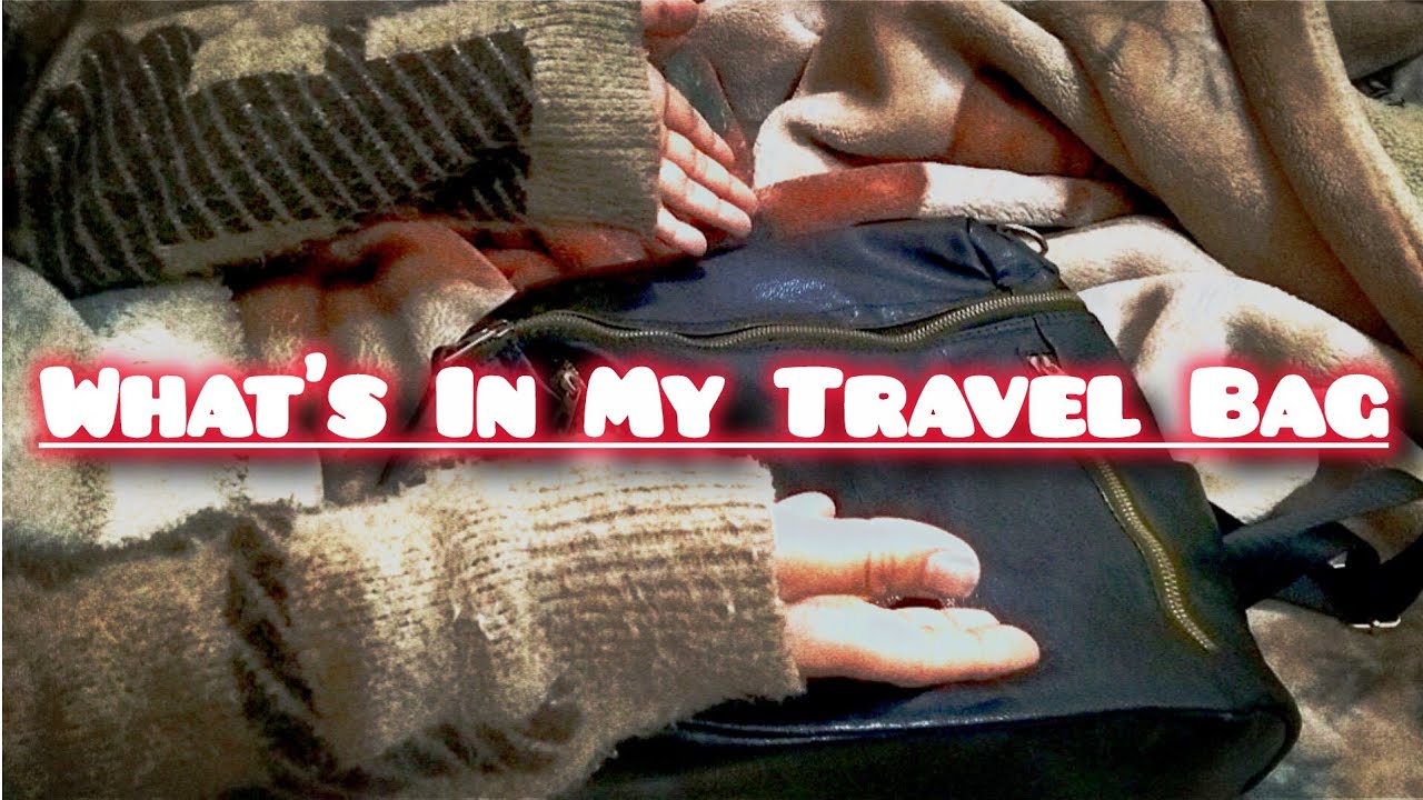 What's In My Travel Bag 👜 | My Favourite's @uzmafave 
