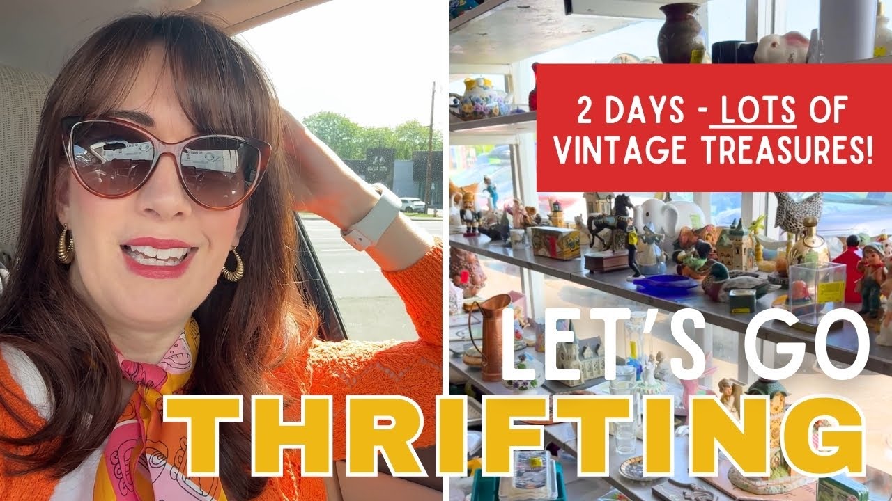 2 DAYS OF THRIFTING! | Vintage Home Decor Haul | Reseller