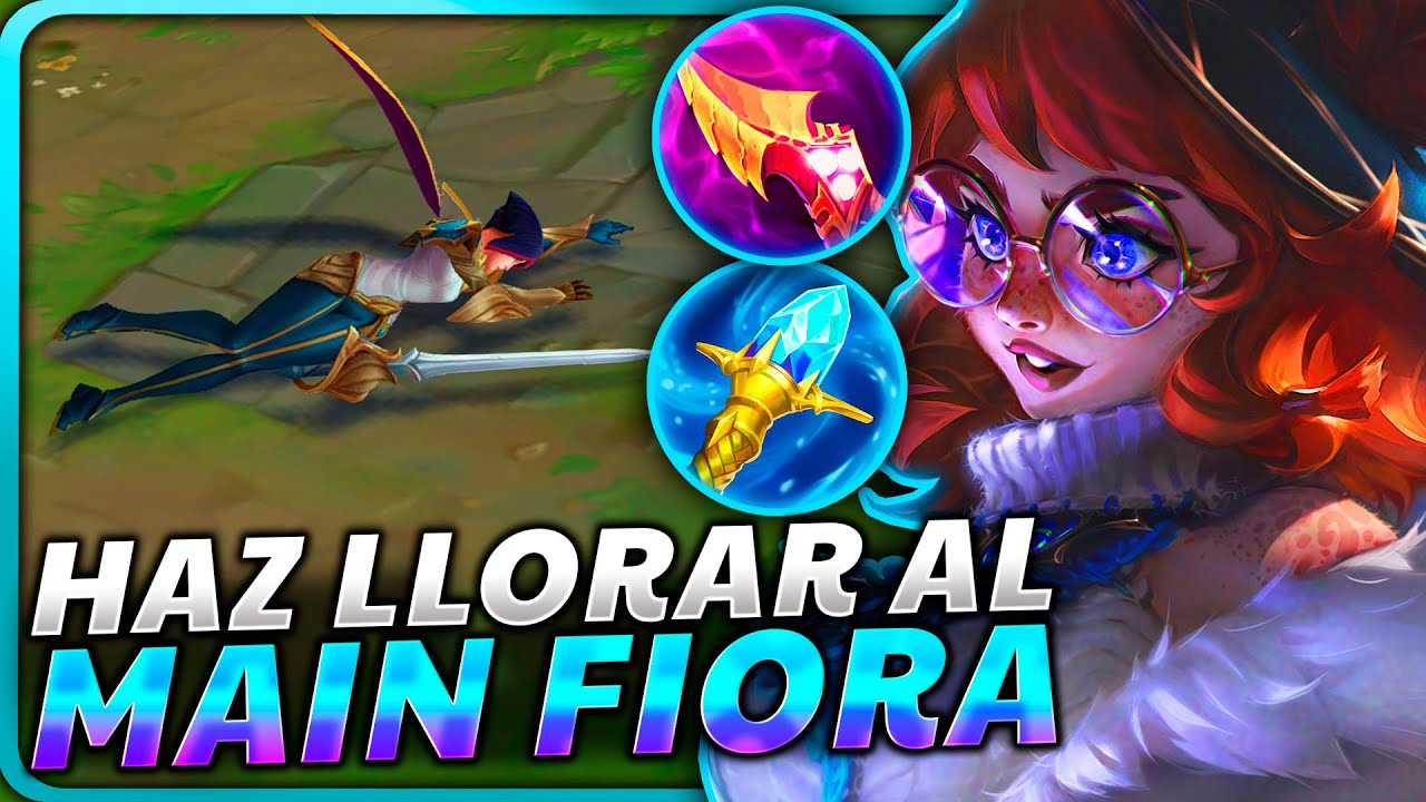 🤮¡ASÍ ES la *NUEVA PESADILLA* de los MAIN FIORA en TOP con la NUEVA AURORA y SU BUILD 100% HORRIBLE!