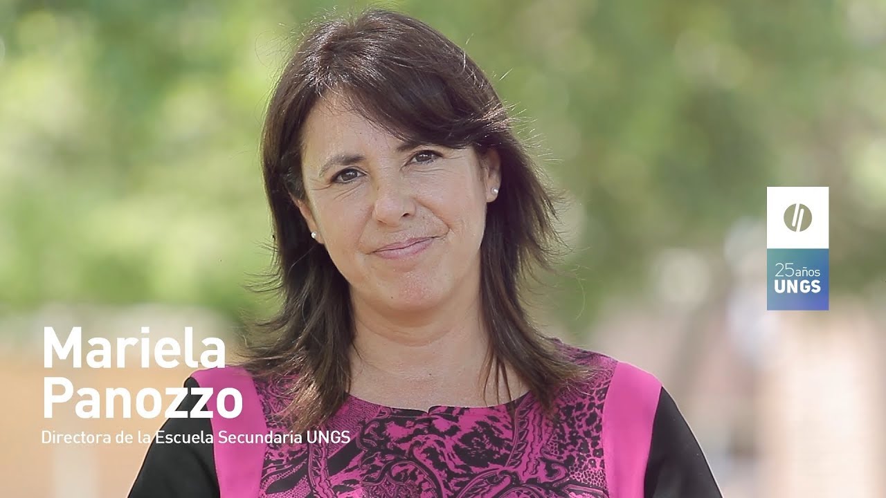 UNGS 25 A&ntilde;os: La Escuela Secundaria de la UNGS por Mariela Panozzo