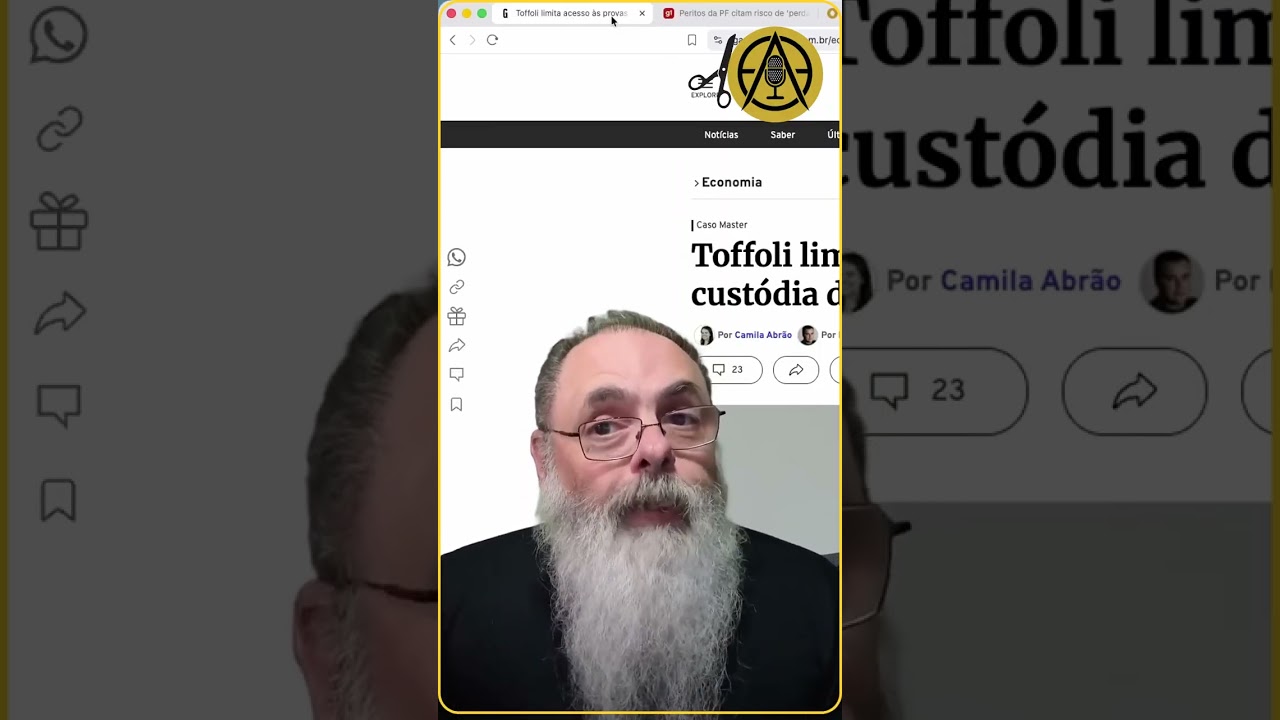 IMPEACHMENT DO TOFFOLI: O GOVERNO ATACA O STF - CORTE!
