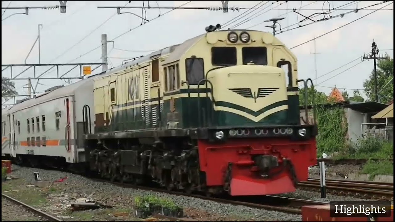 Train Spotting near Lempuyangan Yogyakarta & Kroya Cilacap