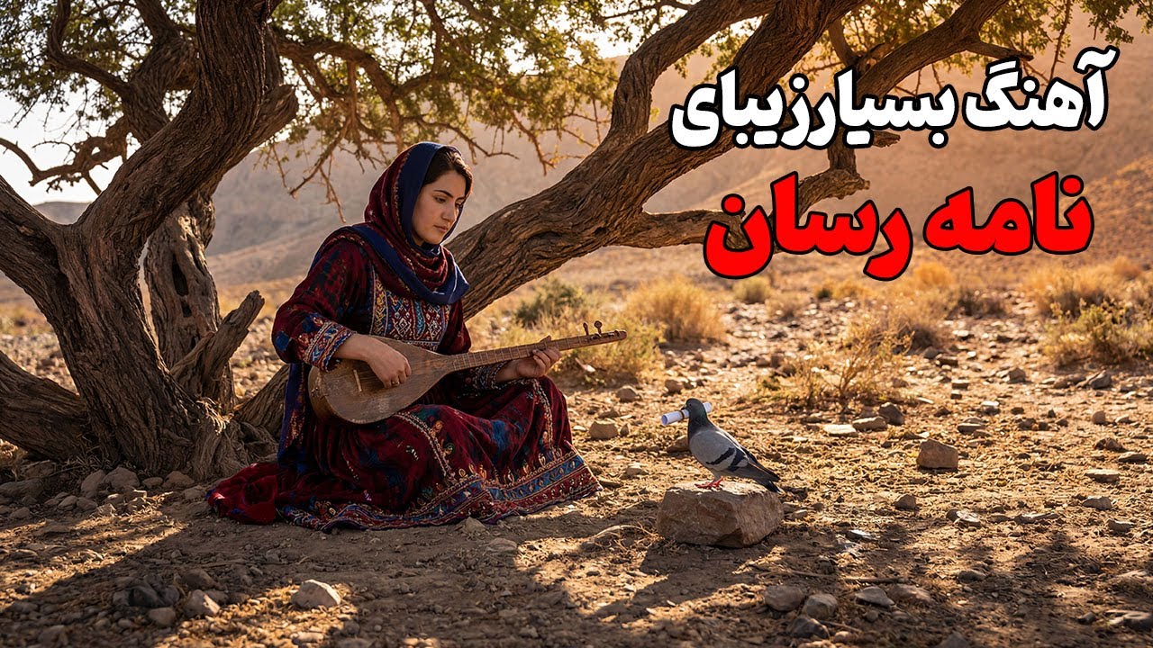 آهنگ زیبایی افغانی نامه رسان