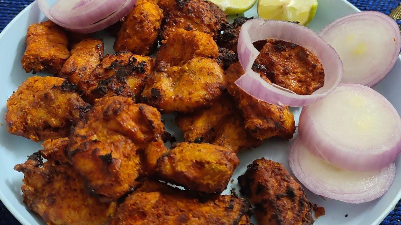 Chicken Kabab in Air Fryer| Philips Air fryer| Tasty Chicken with little Butter