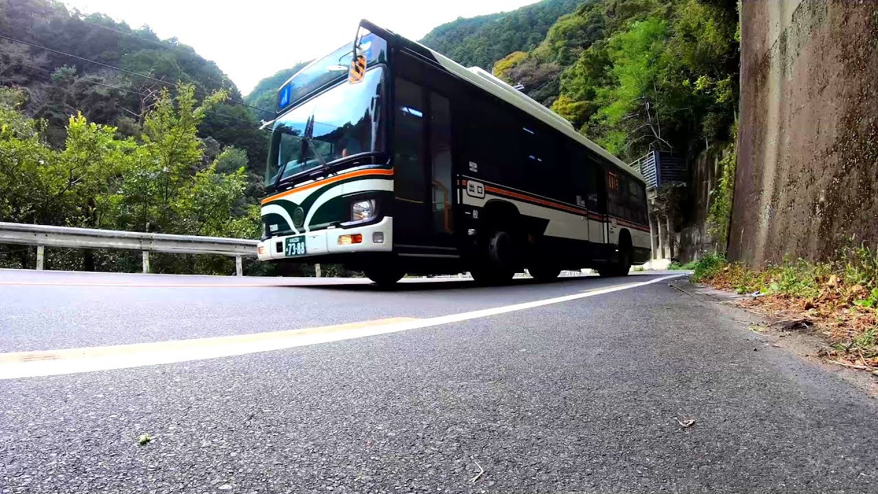 【ショート動画】京都京阪バス 京阪宇治交通旧塗装復刻車　宵待橋付近にて　21.10.24