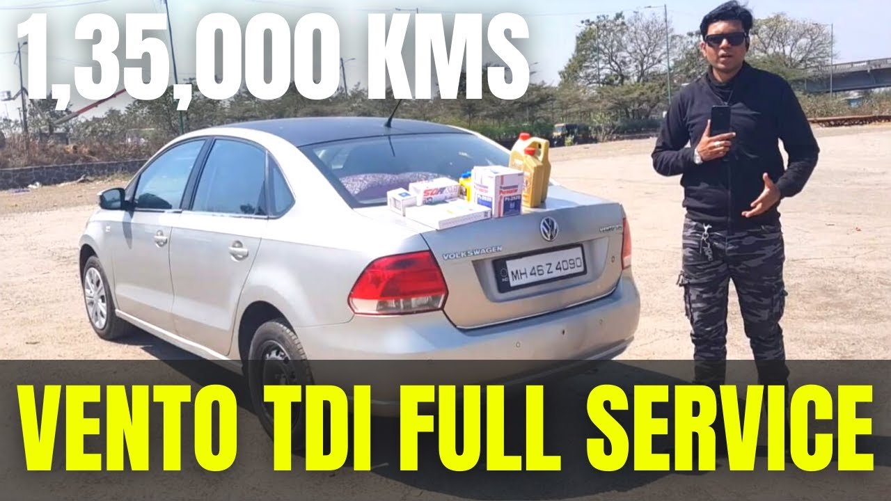 Volkswagen Vento 1.6 TDI 135000 Kms Service Part 1 of 2 #Vento #Volkswagen #Service