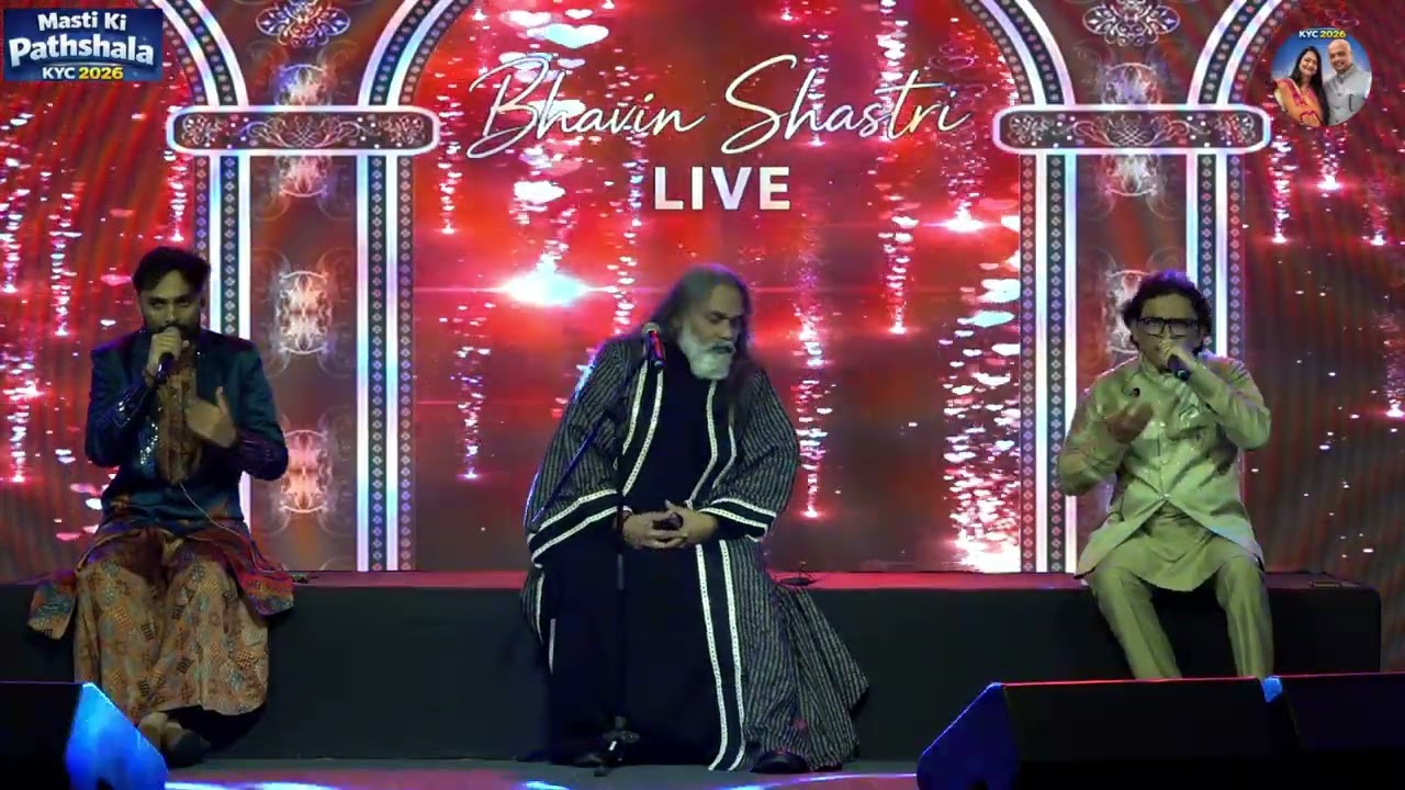 KYC SUFI NIGHT 2026 WITH BHAVIN SHASTRI . PRESIDENT MR.JIGNESH MEHTA AND HEENA MEHTA