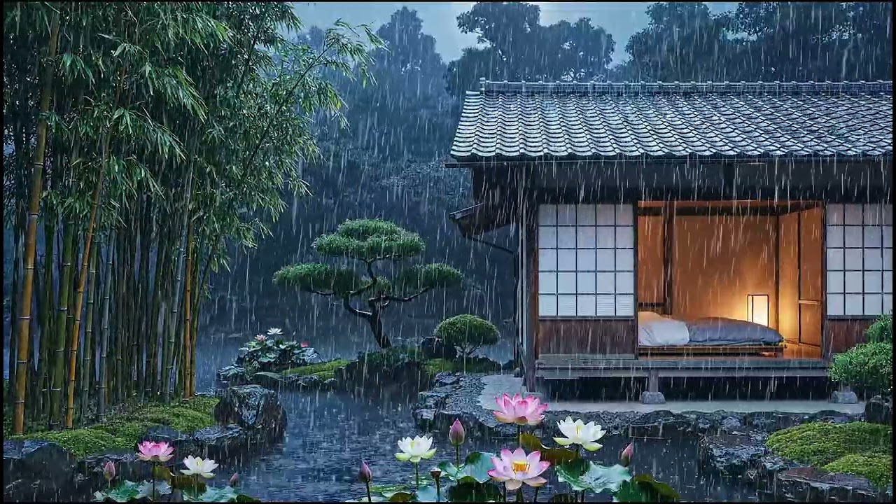 Relaxing Rain Sounds for Deep Sleep | Soft Rain to Calm Your Soul