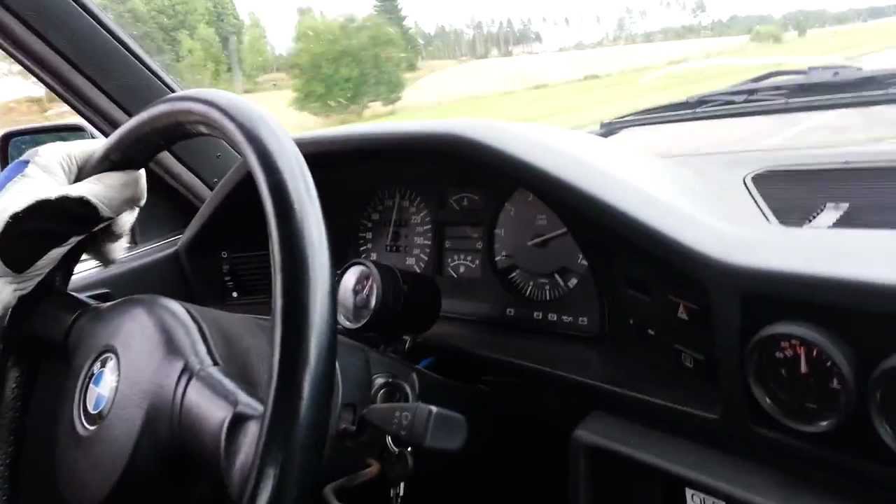 Bmw m535 turbo 0-300 km/h