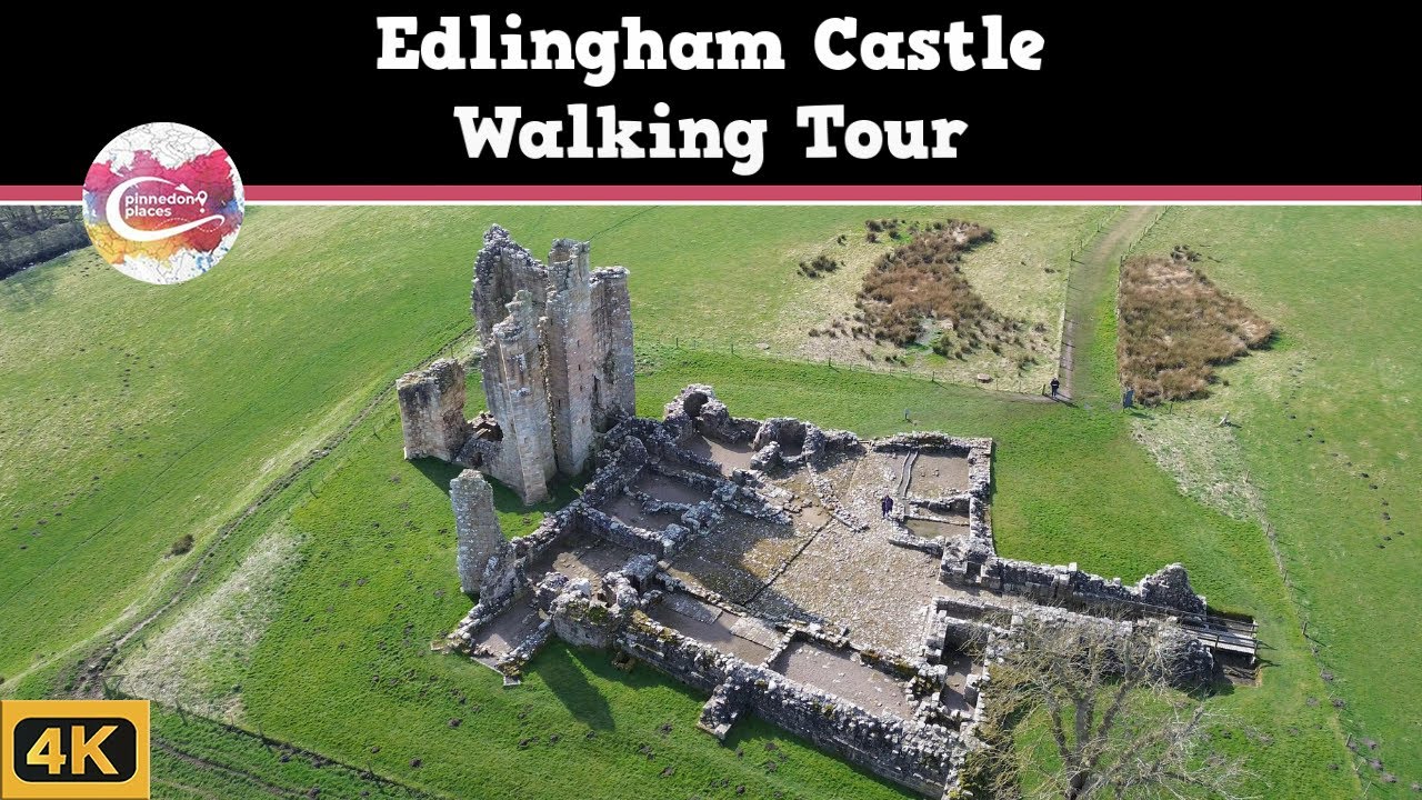 EDLINGHAM CASTLE  |  The LEANING Tower of NORTHUMBERLAND