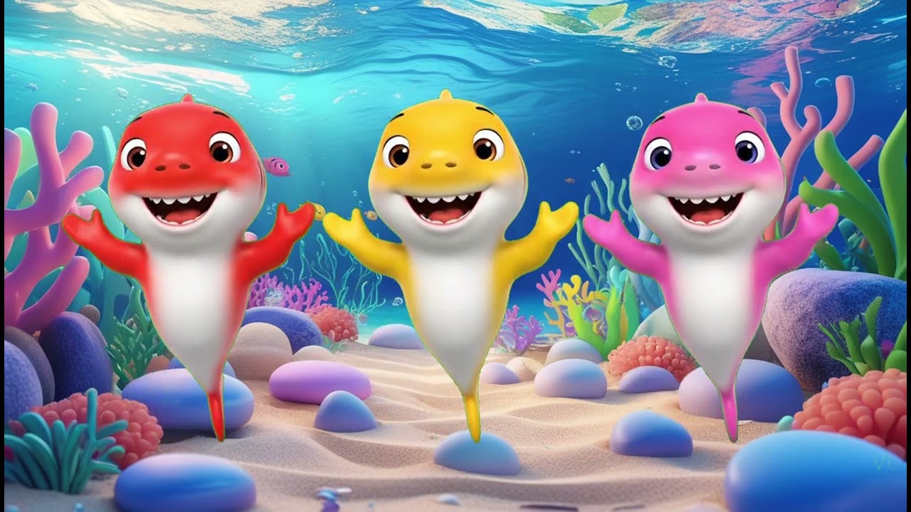 Baby Shark Song and Dance | Baby Shark Doo Doo Doo | Fun Nursery Rhymes for Kids