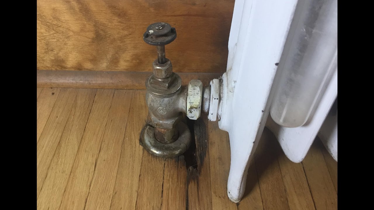 Steam Radiator Valve Replacement 1