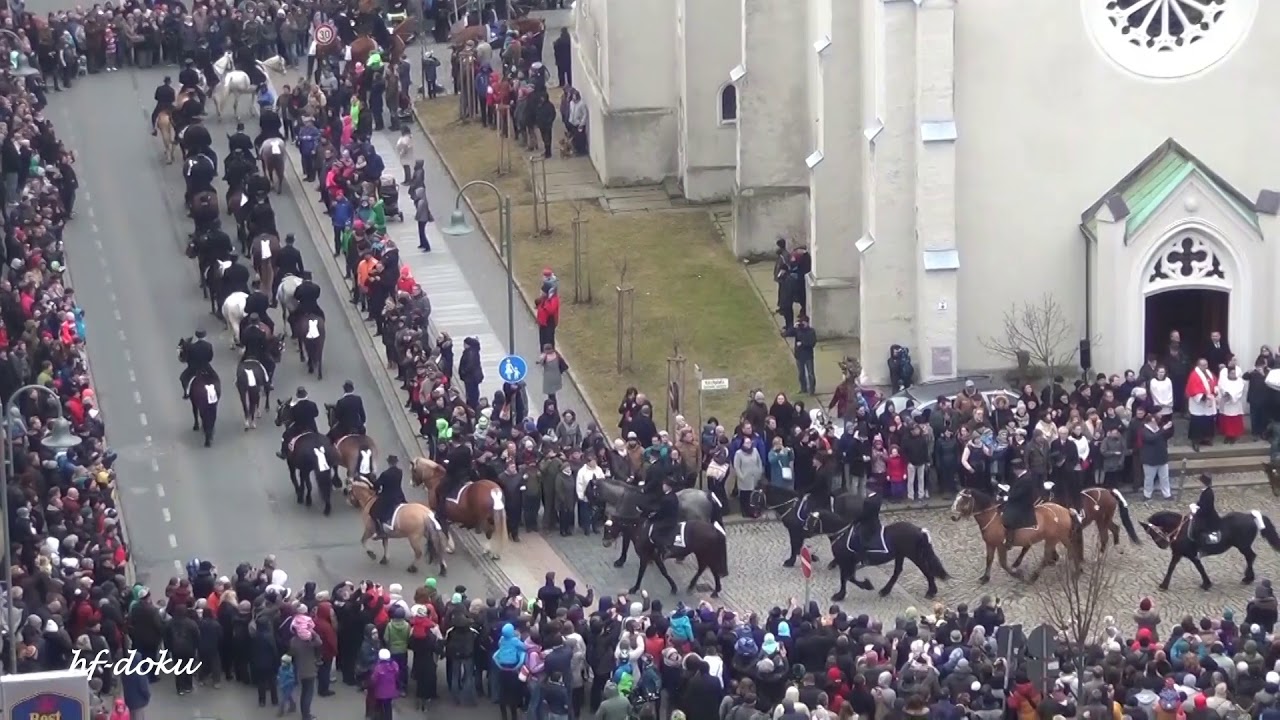 Osterreiter in Bautzen am Ostersonntag 2018