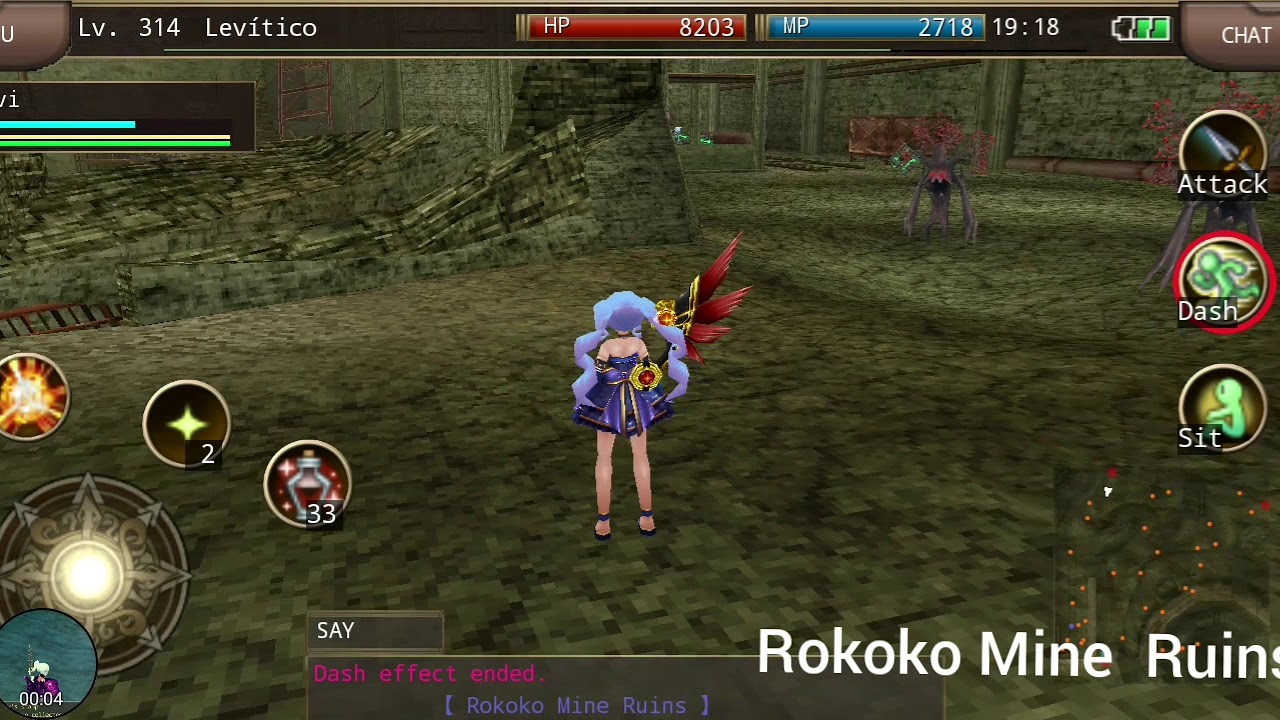 Iruna online [ Rokoko mine Ruins BGM] ost