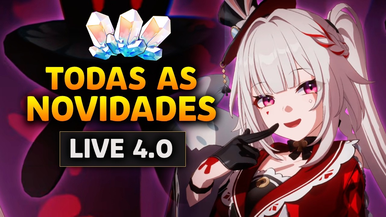 PERSONAGEM GRATIS, MUITOS BANNERS, 30 GIROS E MAIS! TUDO SOBRE A 4.0 DO HONKAI: STAR RAIL