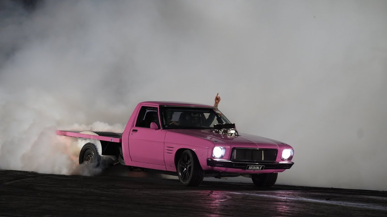​FULL BURNOUT SKIDIBLE PINK ONE TONNER POWERCRUISE 99.5 
