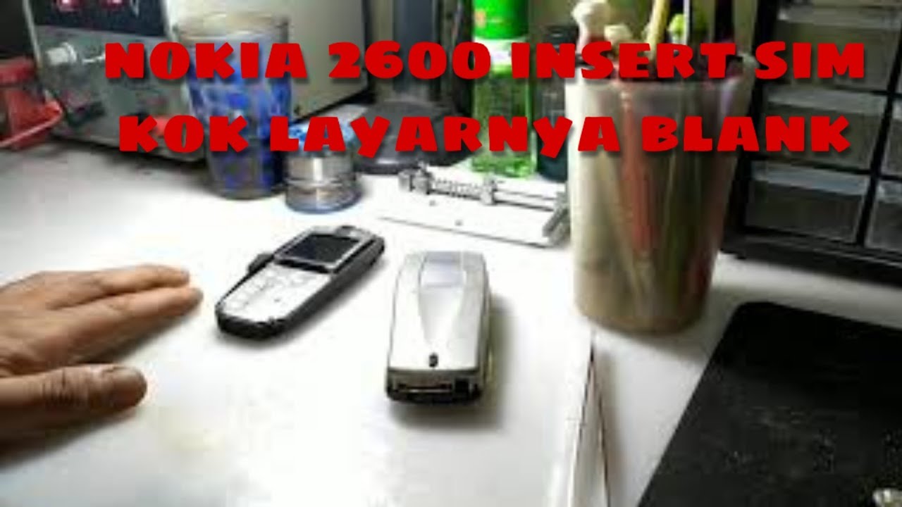 Nokia 2600 || Full restoration || insert sim solution