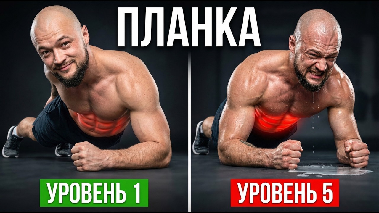 Я проверил ВСЕ УРОВНИ ПЛАНКИ. Вот где она реально работает