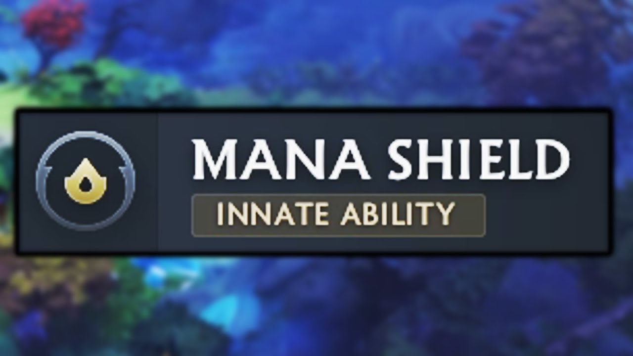 Mana Shield, patch 7.39c Dota 2