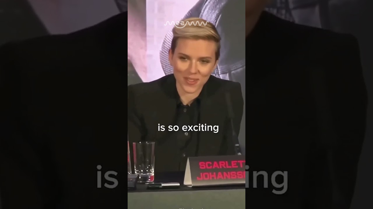 You won't believe what Scarlett Johnson says to Elizabeth Olsen!