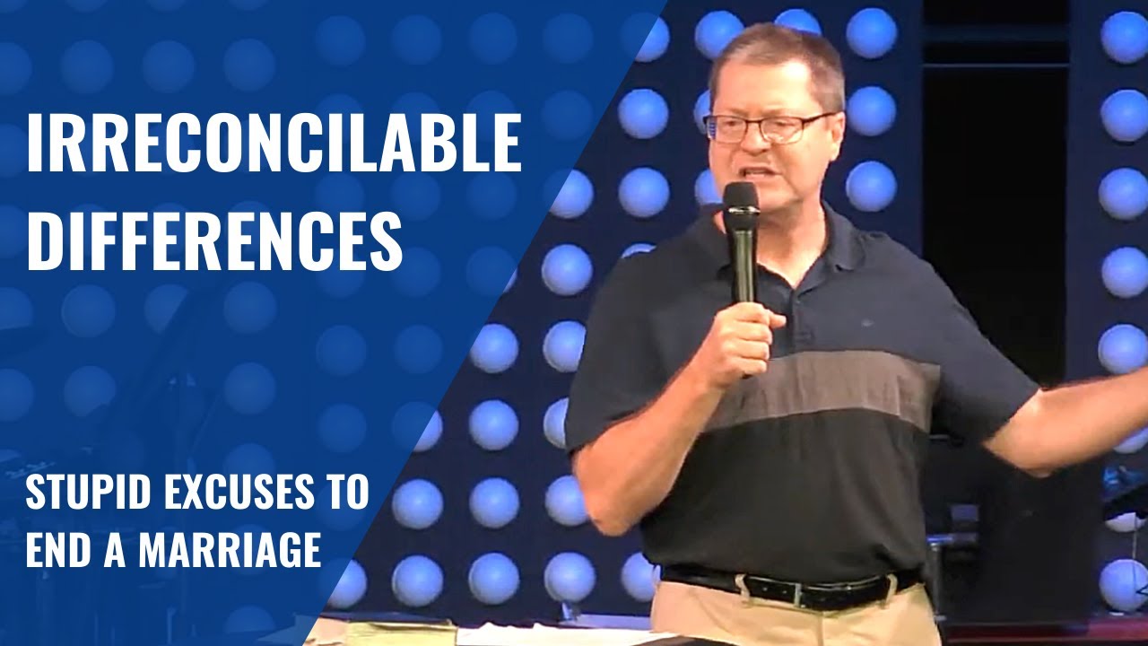 Irreconcilable Differences | Stupid Excuses to End a Marriage - Dr David Clarke