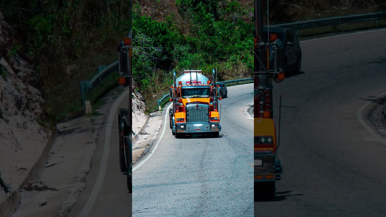 tractomula con estilo.🇨🇴🔥 #truck #camioneros #colombia #conductor #tractomulas #camion #bus #trailer