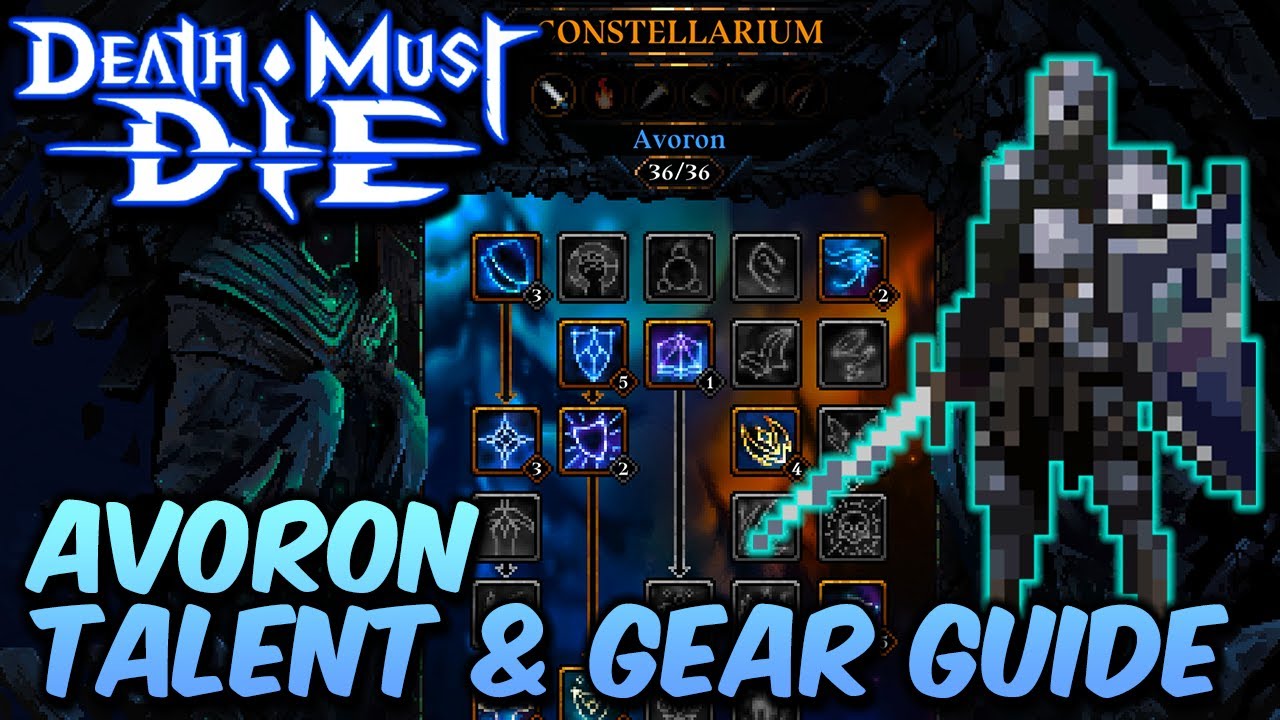 Complete Talent & Gear Guide for Avoron | Death Must Die
